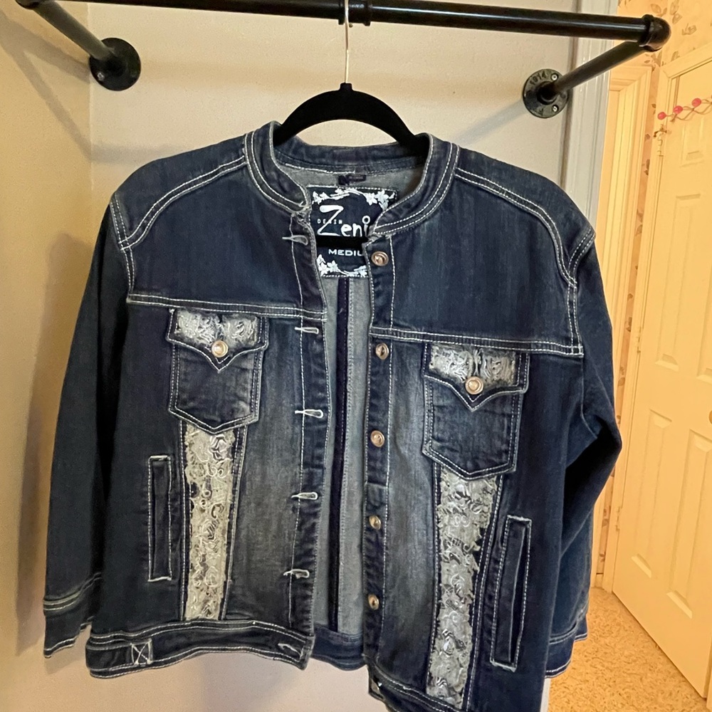 Embellished Denim Jacket